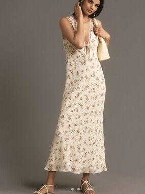 Reformation Sharla Midi Dress - Size L